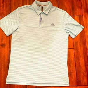 Adidas golf shirt size Medium.  Teal blue color.